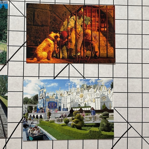 Vintage Disneyland postcards (ca 1970), assortment of attractions (8) w 1 cruise - Picture 4 of 10